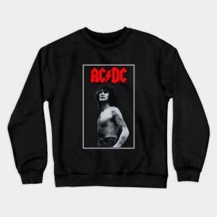 Poster Bon Scott ACDC Crewneck Sweatshirt